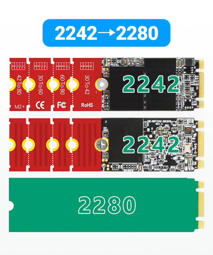 JEYI M.2 NVMe SSD Extension Bracket Adapter
