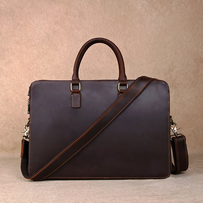 Genuine Leather Executive Briefcase