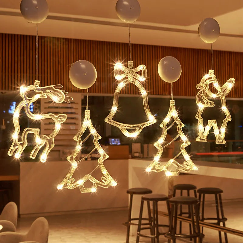 LED Christmas Window Suction Light