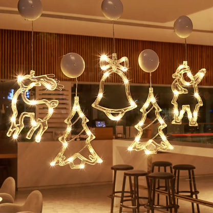 LED Christmas Window Suction Light