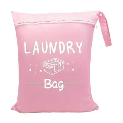 Waterproof Travel Laundry Bag with Hanging Strap