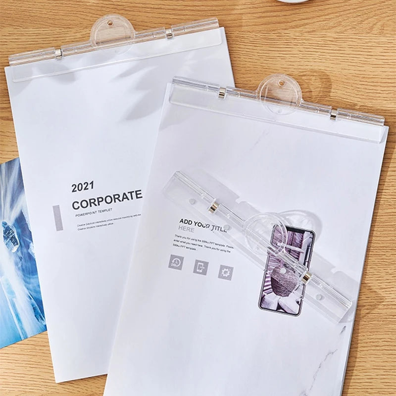 Magnetic Transparent Binder Clip