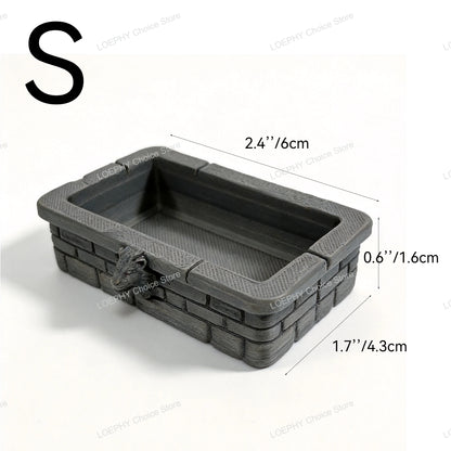 Castle Style Reptile Water Bowl
