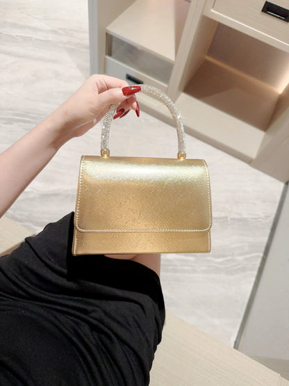 Gold Minaudière Evening Bag