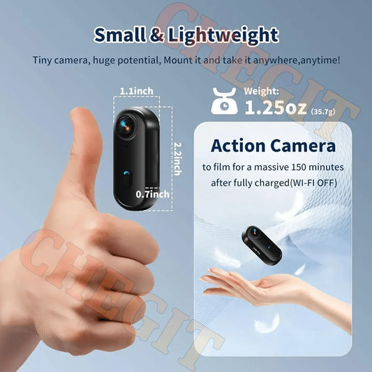 Mini 4K WiFi Action Camera