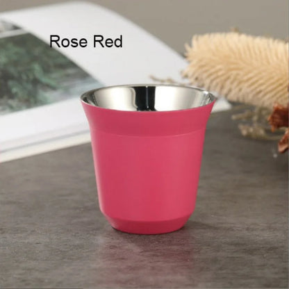 Reusable 304 Stainless Steel Coffee Cup