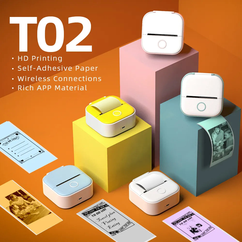 Phomemo T02 Mini Portable Printer