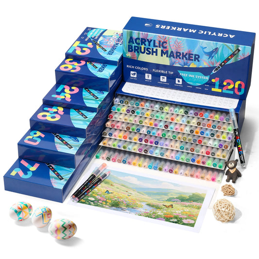Professional Acrylic Paint Marker Set