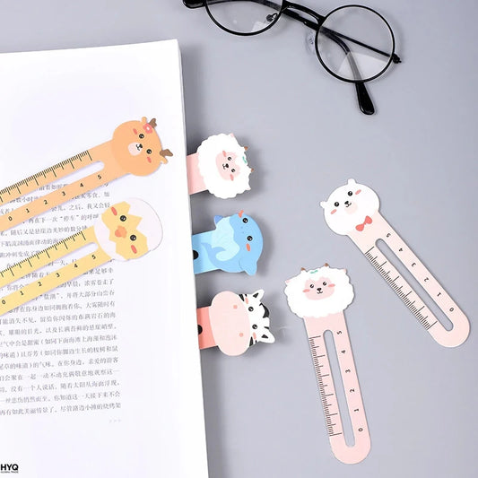 Cartoon Animal Bookmark Set