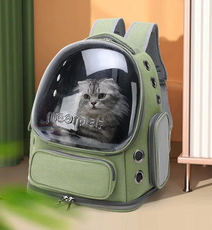 Transparent Cat Carrier Backpack Bag