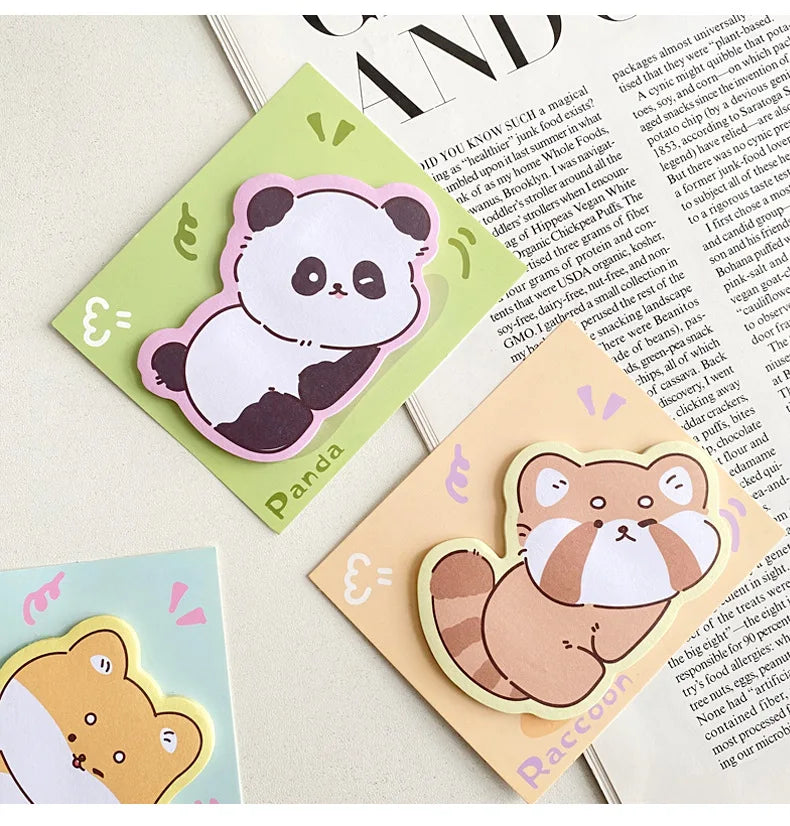 Cute Animal Sticky Notes