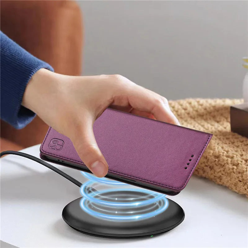 Luxury Wallet Flip Case for Vivo Smartphones