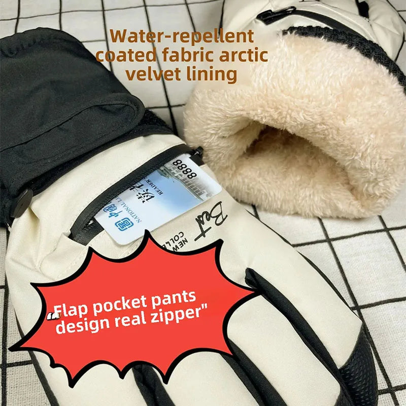Thermal Winter Touchscreen Cycling Gloves