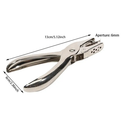 Metal Single Hole Punch Pliers – 3mm & 6mm