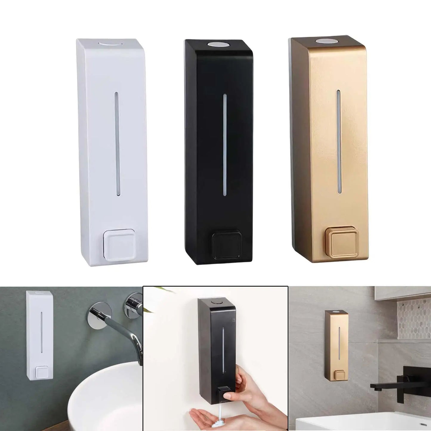 600ml Wall Mounted Soap Dispenser