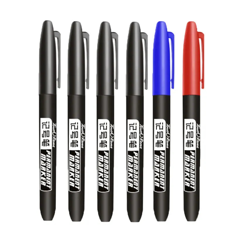 6 Pcs Permanent Marker Pen