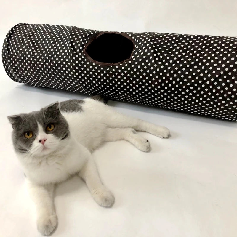 Collapsible Cat Tunnel Play Toy for Cats & Puppies