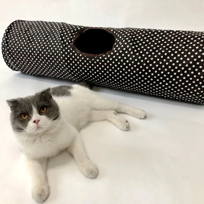 Collapsible Cat Tunnel Play Toy for Cats & Puppies