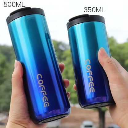 Insulated Leak-Proof Thermos Cup – 350ml & 500ml