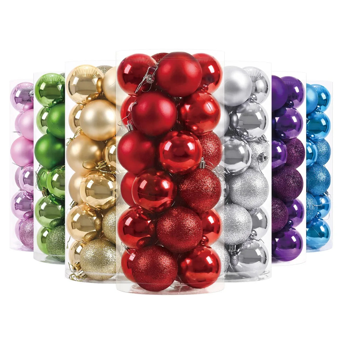24-Piece Christmas Bauble Ornament Set