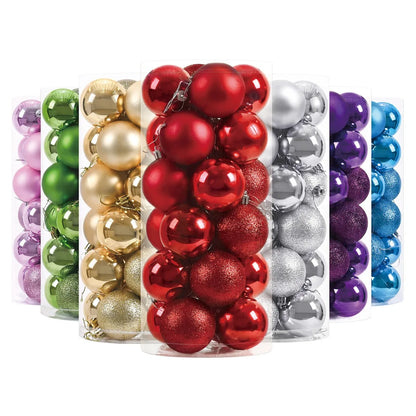 24-Piece Christmas Bauble Ornament Set