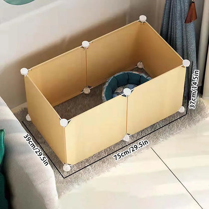 Small Dog Indoor Cage with Protective Fence