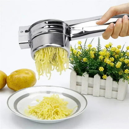 Stainless Steel Potato Ricer & Vegetable Press