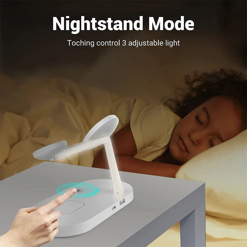 3-in-1 Magnetic Wireless Charging Station