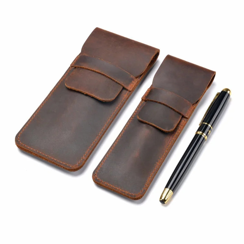 Handmade Leather Pen Case