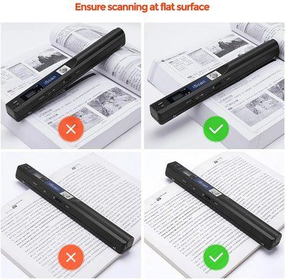 Portable Handheld Document Scanner
