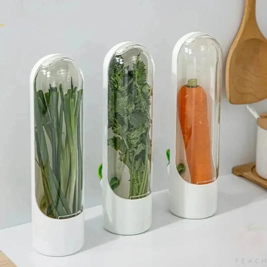 Food Fresh-Keeping Storage Box for Vegetables & Herbs