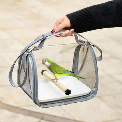 Portable Bird Travel Carrier Bag