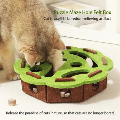 Interactive Cat Puzzle Maze Toy