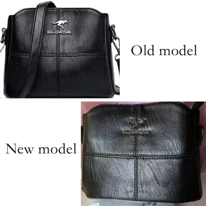 Large Capacity Women’s Leather Tote Handbag
