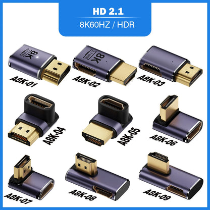 HDMI 2.1 Mini & Micro HDMI to HDMI Adapter