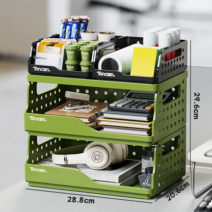 3-Tier Stackable Desk Organizer