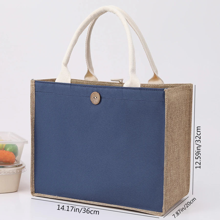Canvas & Linen Everyday Tote Bag