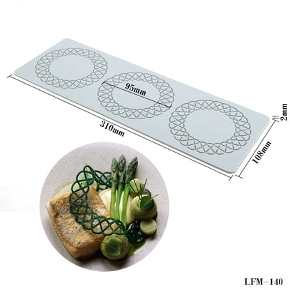 Silicone Lace Cake Decoration Mold