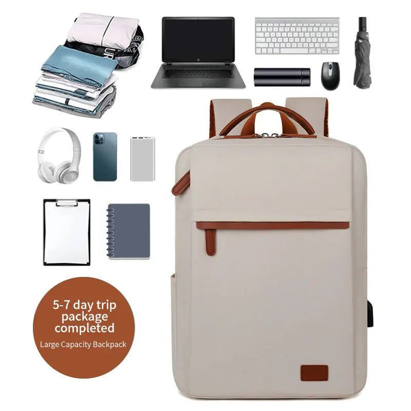 Simple Large Capacity Commuter Backpack