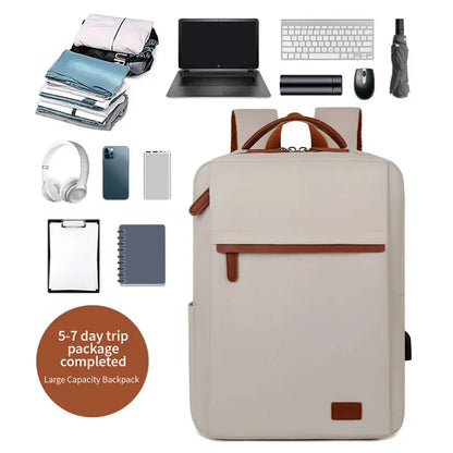 Simple Large Capacity Commuter Backpack