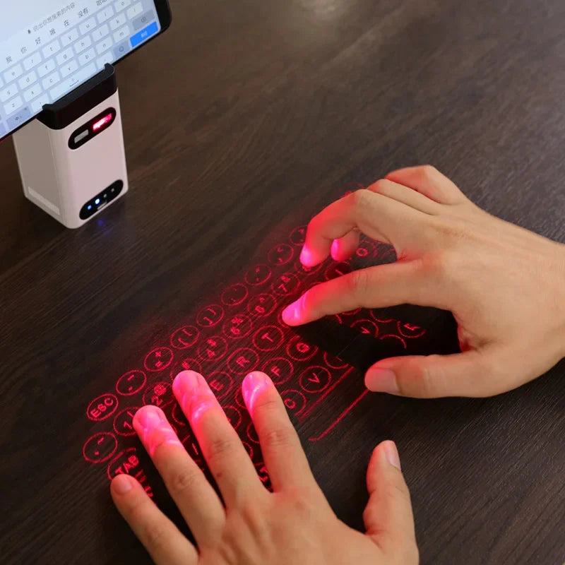 Virtual Laser Keyboard Bluetooth Wireless Touch