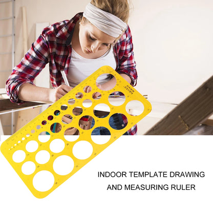 Circle Template Drawing Ruler