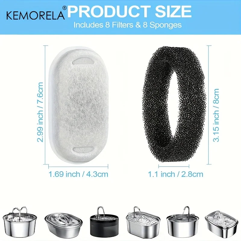 Cat Water Fountain Carbon Filter Replacements