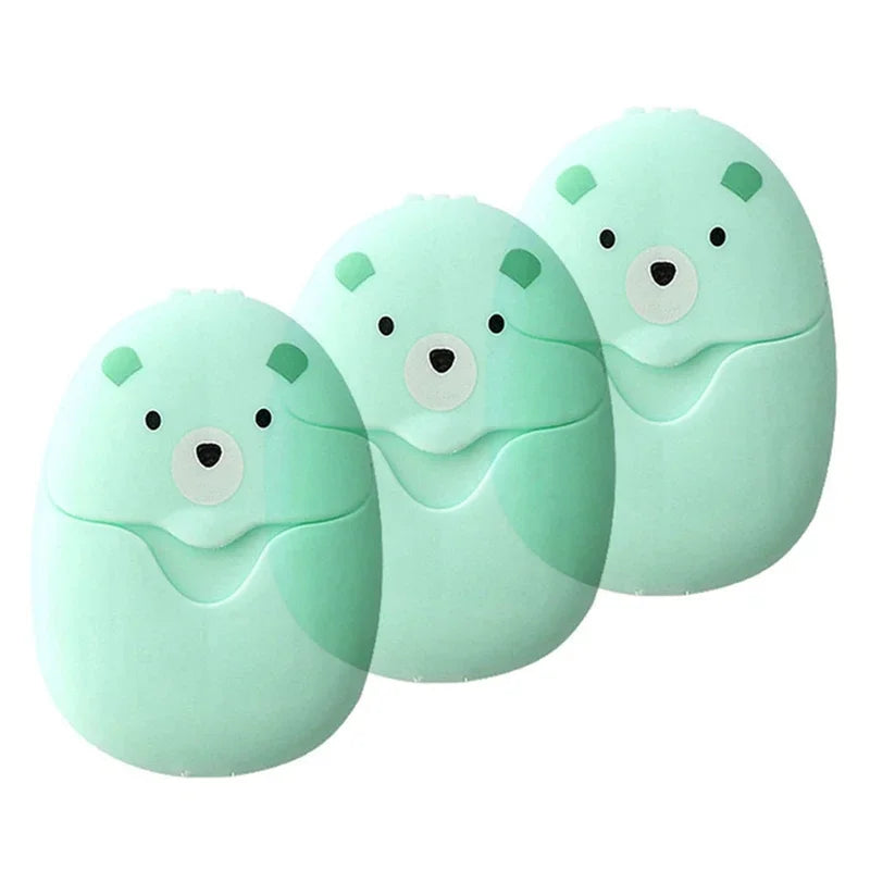 Travel Soap Sheets with Portable Storage Case