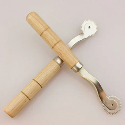 Wood Handle Sewing Tracing Wheel Tool
