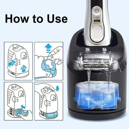 Braun Shaver Cleaning Solution Cartridge