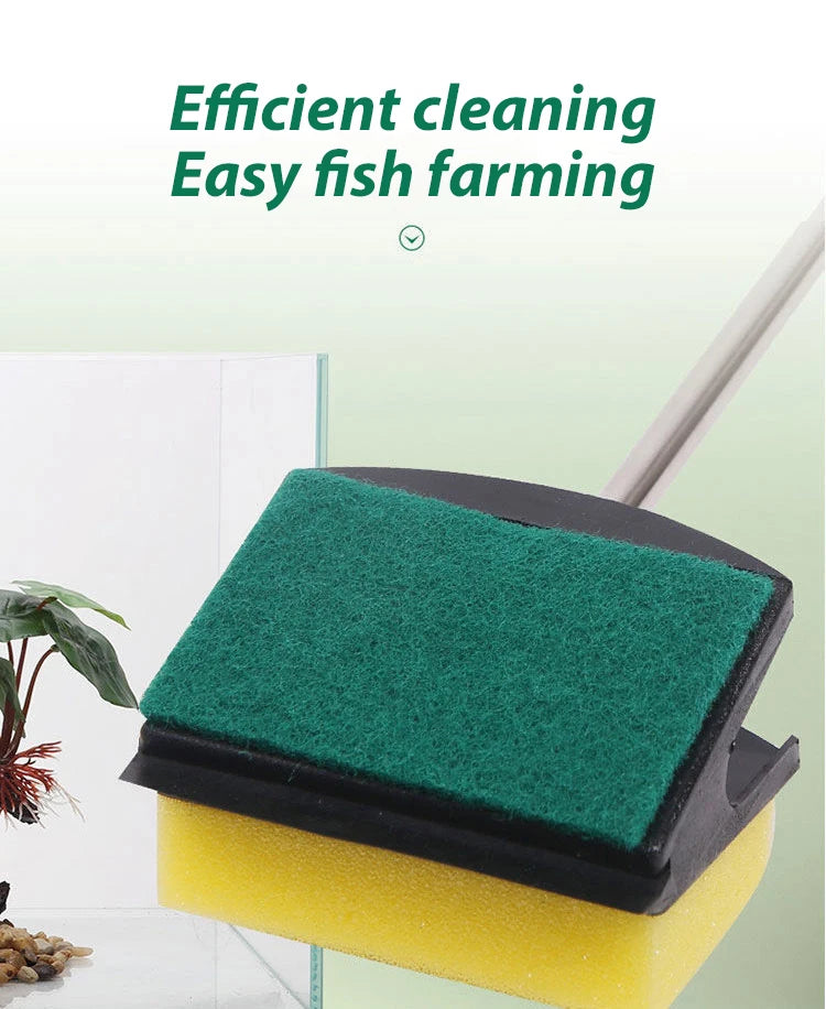 Long Handle Fish Tank Algae Cleaner