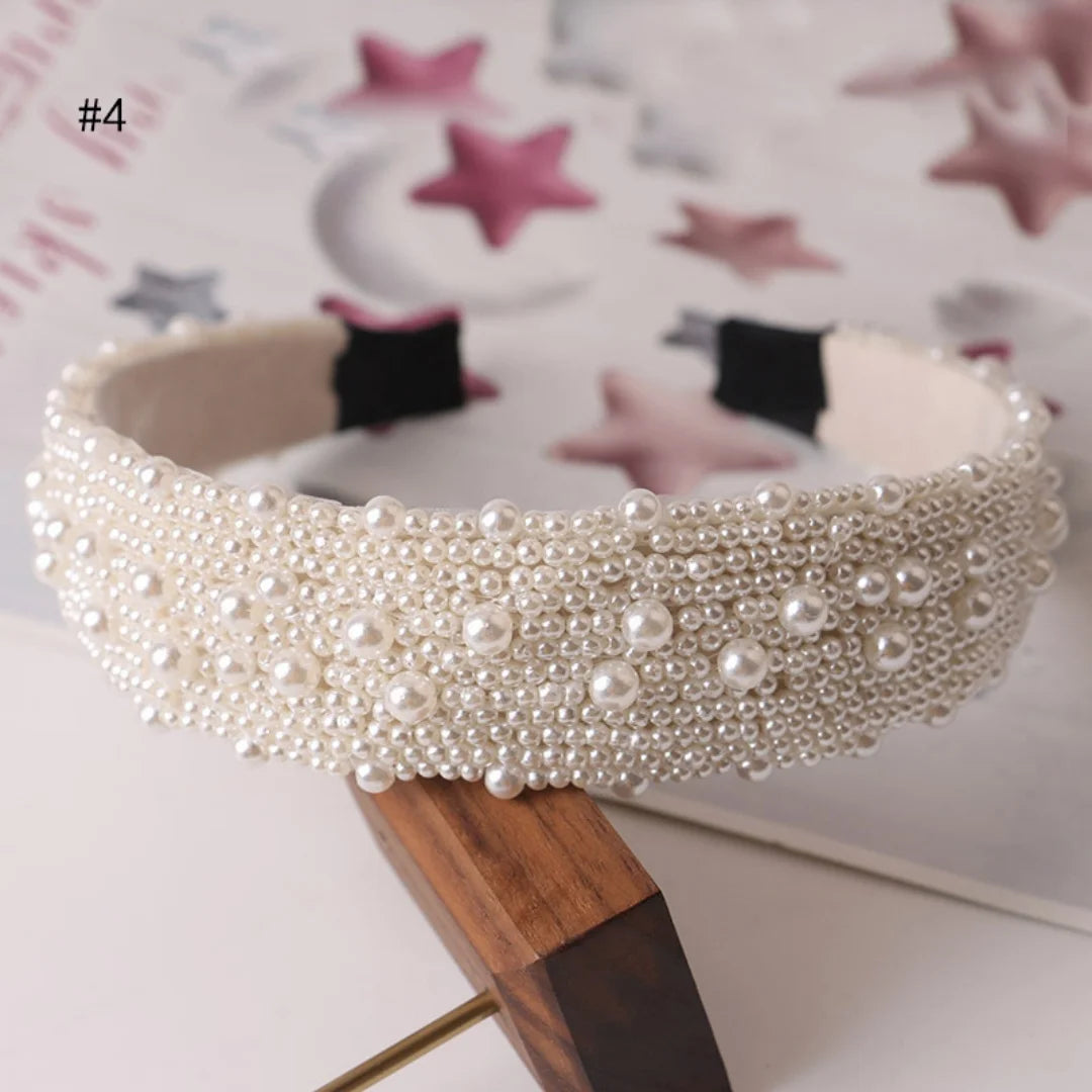 Retro Pearl Headband