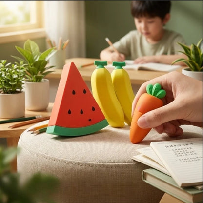 Cartoon Fruit Jumbo Eraser