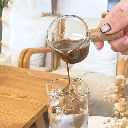 Square Glass Coffee Tumbler Set